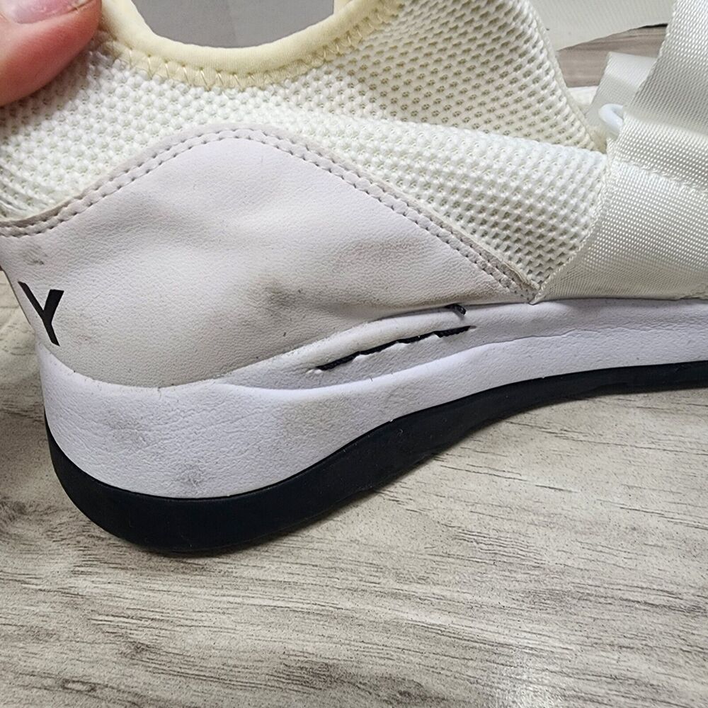 DKNY Slip-on White Sneaker Woman Size 7.5 - Picture 7 of 11